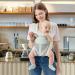 FUNUPUP 4-in-1 Baby Carrier | Portable Newborn to Toddler Sling Carrier | Breathable Mesh | Up to 35lbs | Blue - Buy Online on GoSupps.com