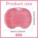 Slip-Proof Silicone Massage Pad & Back Scrubber | Suction Cup Foot Brush for Relaxation & Peeling - Red - Buy Online on GoSupps.com