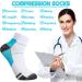8 Pairs Compression Socks for Men Women Plantar Fasciitis Socks Ankle Compression Socsk for Ankle Support Pain Relief Flying Running - Buy Online on GoSupps.com
