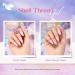 Beetles Gel Polish 23 Pcs Pastel Pink Blue Purple Chameleon Glitter Manicure Starter Kit - 20 Colors with Base, Top Coat, Brush, UV Lamp - DIY Nail Art Gift - Buy Online on GoSupps.com