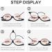 JM Makeup Reading Glasses 2 Pack - Flip Down Cosmetic Readers for Women | 3.0x Magnification - Buy Online on GoSupps.com