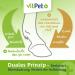 Vitpet+ Huf Probio - Special Mineral Feed for Horses with Biotin & Zinc - 4kg for Healthy Hoof Growth Includes Dosing Spoon - Buy Online on GoSupps.com
