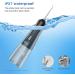 Jinko Water Dental Flosser - 350ml Digital Display 9 Modes IPX7 Oral Irrigator Rechargeable Ideal for Teeth & Braces Care - Buy Online on GoSupps.com