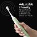 Brightline Rechargeable Sonic Electric Toothbrush ADA Accepted | Adjustable Intensity & Timer | Mint Green - 1 Count - Buy Online on GoSupps.com