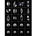 EBANKU 3100Pcs Flat Back Nail Gems Crystal Rhinestones Kit - Multi Shapes AB Nail Diamonds with Picker, Dotting Pen, Tweezers - Glitter Nail Art Decoration Supplies for Women & Girls - Buy Online on GoSupps.com