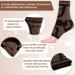 Copper Ankle Brace Copper Infused Ankle Support Compression Sleeve for Foot Pain Relief Plantar Fasciitis Sprained Ankle Achilles Tendonitis Open Toe Compression Socks for Men Women(M) - Buy Online on GoSupps.com