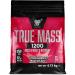 BSN True Mass 1200 Mass Gainer Protein powder with whey isolate and carbohydrates weight and muscle building and relaxation after training strawberry milk shake 15 portions 4.8 kg of Strawberry Milkshake