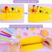 Polymer Clay Roller Machine Set with Adjustable Thickness Settings - Includes 9 Shaping Tools and 15 Cutters for DIY Crafts - Buy Online on GoSupps.com