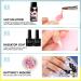 Morovan Glow in the Dark Poly Gel Nail Kit - 7 Colors Nail Extension Builder Gel Manicure Kit - Buy Online on GoSupps.com
