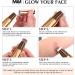 Contour Beauty Wand Set - Liquid Contour Cream, Highlighter & Blush Wands - Cushion Applicator - Lightweight & Smooth - Fair 01 - 10.00 g - Buy Online on GoSupps.com