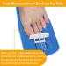 Kids Foot Measuring Device - Blue Shoe Sizer for Accurate Online Shoe Shopping - Buy Online on GoSupps.com