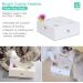 Migipaws Interactive Automatic Cat Toy - USB Rechargeable Whack-A-Mole Teaser Toy with 7 Holes and 4 Feather Refills - Buy Online on GoSupps.com