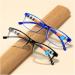Shop IynwbjTS Printed Anti-Blue Light Reading Glasses - High-Resolution Stylish Frames for Seniors - Wholesale Available - Buy Online on GoSupps.com