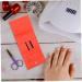 Mikinona 1pc Grinding Diamond Storage Bag Nail Drill Bits Organizer Nail Tool Kit Portable Nail Drill Salon Supply Nail Bit Display Holder Nail Salon Tool Nail Salon Accessory Nail Kit Skin 23.5x9.5cm Orange - Buy Online on GoSupps.com