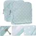 Shop Healeved 6-Pack Aunts Towel-Storage Bags | Zippered Menstrual & Tampon Storage Box for Girls - Multi-functional & Stylish - Buy Online on GoSupps.com