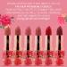 Rachel Couture Matte Lipstick - High Impact Color | Vegan & Cruelty Free | Rose Extract Infused - 0.12 Oz - Buy Online on GoSupps.com