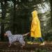 Waterproof Dog Raincoat with Hood for Large Dogs - Reflective & Windproof Dog Rain Jacket in Pink - Ideal for Corgi, Golden Retriever, Shepherd, Bulldog - 4XL - Buy Online on GoSupps.com