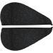Hair Towel Wrap | Quick-Drying Turban with Button | Black Glitter Hair Drying Towel - Buy Online on GoSupps.com