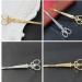 4 Pieces Scissors Shape Hair Clips - Elegant Barrettes & Hair Accessories for Women - Fashionable Hair Styling - Buy Online on GoSupps.com