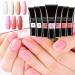  LearnLyrics Complete Nail Kit with Everything Poly Gel Nail Kit | Extension Gel Set with UV Poly Nail Kit | 7 Color Nude Thickening Solution Builder Nail Art - Buy Online on GoSupps.com