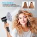 High Speed Hair Dryer with Diffuser - EVELYN Ionic Hair Dryer for No Heat Damage & Frizz Control 110 000RPM Fast Drying Compact & Professional Use Black - Buy Online on GoSupps.com