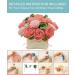 DIY Felt Flower Art Craft Kit - Pink Rose and Carnation Bouquet | Beginner Floral Gift Kit with Pre-Cut Felt Flowers - Buy Online on GoSupps.com