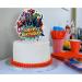 Superhero Birthday Cake Toppers Set - 17 Pieces | Party Decorations for Fans of Super Hero | Cupcake Toppers & Cake Decor Supplies - Buy Online on GoSupps.com