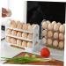 Uonlytech Egg Storage Box Clear Stand Egg Tray for Refrigerator Egg Drawer Egg Preservation Rack Organizer Dog White 25.5X20X10CM - Buy Online on GoSupps.com