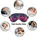 Red Galaxy Constellation Sleep Mask | Adjustable & Breathable Eye Mask for Comfortable Sleep - International Shipping Available - Buy Online on GoSupps.com