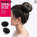 Teenitor 7 Hair Bun Makers Set - Black Donut Ring Style Chignon Bun Maker Kit with Bands & Pins for Ballet Dance - 2 Small, 2 Medium, 2 Large, 1 Extra-Large - Buy Online on GoSupps.com
