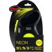 Flexi Neon Dog Leash with Reflective Band - Ergonomic Durable Tangle-Free 4.8m Large Size in Neon Colors | International Shipping Available - Buy Online on GoSupps.com