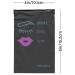 BRAWNA 70 pcs Eyebrow Microblading Aftercare Bags - Lip & Lash PMU Supplies - Mini Cosmetic Bags - Black 4x6in - 70pc - Buy Online on GoSupps.com