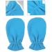 Healeved 2 Pairs Exfoliating Hand Mask Cotton Hydrating Gloves Hand Exfoliation Gloves Body Gel Moisturizing Gloves Body Lotion Black Gloves Skin Care Gloves Care Bag Polyester Fingerless - Buy Online on GoSupps.com
