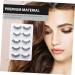 Beavorty 5 Pairs eyelashes faux lashes fluffy Makeup Eyelash Eye Beauty Tool faux lashes wispy full natural fake lashes Artificial Made Lash eye makeup stickers artificial fiber dense - Buy Online on GoSupps.com