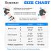 Bosoner Kids/Youth Knee Elbow Pads Set | Protective Gear for Roller Skates & More - Black (3-8 years) - Buy Online on GoSupps.com