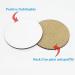 20 Pcs 3.5 Inch MDF White Round Coasters for Crafts - Sublimation Blanks Drink Coasters - Buy Online on GoSupps.com