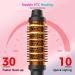 Thermal Brush Ukliss Curling Brush 3 in 1 Heated Round Brush Double PTC 30S Fast Heat Up Hot Brush Dual Voltage Ideal for Travel Straightening Curling Heat Brush for Hair Styling (Black) - Buy Online on GoSupps.com
