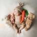 Handmade Crochet Newborn Photography Prop Set - Baby Bunny Outfit for Easter, Halloween, Christmas - Buy Online on GoSupps.com