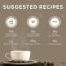 Coffee Bros. Light Roast Whole Bean 100% Arabica Blend - Ethiopia & Colombia - 12oz Bag - Gourmet Specialty Coffee - Buy Online on GoSupps.com