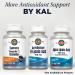 Kal Alpha Lipoic Acid 100mg - Vegan Gluten-Free Dietary Supplement | 60 Capsules for Energy Metabolism | Laboratory Tested | Non-GMO - Buy Online on GoSupps.com