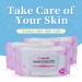 Mivida Makeup Remover Wipes - Facial Cleansing, Gentle & Fragrance-Free - 50 Count - Buy Online on GoSupps.com