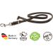 Buy Copcopet Premium Cowhide Dog Leash - Soft Drag Line with Chroma Carabiner - Braided Leather 1m x 12mm - Made in Germany - Buy Online on GoSupps.com