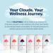 Cloud Water Organic Infused Sparkling Water with Immunity Support - 12-Pack Variety Pack, Low Sugar & Calorie - 100% RDI Vitamin D3 & Zinc - 12 oz - Buy Online on GoSupps.com