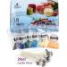 18 Color Candle Dye & 20Pcs Wicks Kit - Soy Candle Making Supplies - DIY Color Dye Flakes - 90g Total - Buy Online on GoSupps.com