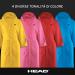 Buy Head Active Kids Bathrobe - Fluffy Microfiber Hooded Robes for Girls Quick-Drying Absorbent Perfect for Swimming Pool & Sports Ages 4-6 - Buy Online on GoSupps.com