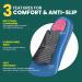 Plantar Fasciitis Heel Inserts - Welnove Arch Support Cushions for Foot Pain Relief Anti-Slip Orthotic Insoles for Flat Feet & Heel Spurs - Women s Size 6-10 Blue - Buy Online on GoSupps.com