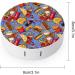 American Fast Food Round Case For Contact Lens Kit Storage Box with Mirror Printed - Buy Online on GoSupps.com