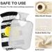 Shop Naanle Stripes Sunshine Lemon 2L Hot Water Bottle - Ideal for Bed Hand & Foot Heat Therapy | Pain Relief & Cold Therapy - Buy Online on GoSupps.com