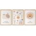 Happyarts |Kinderzimmer Image 3 Set A4 Affirmations Poster Deco Girl Boy Baby Room |Affirmationposter affirmations self -love mindfulness without frame 3 Set (DIN A4)