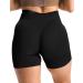 ZAAYO Scrunch Butt Sportshorts for Women - Push Up Seamless Biker Yoga Fitness Gym Shorts in Black - Perfect for Booty Enhancement - Buy Online on GoSupps.com